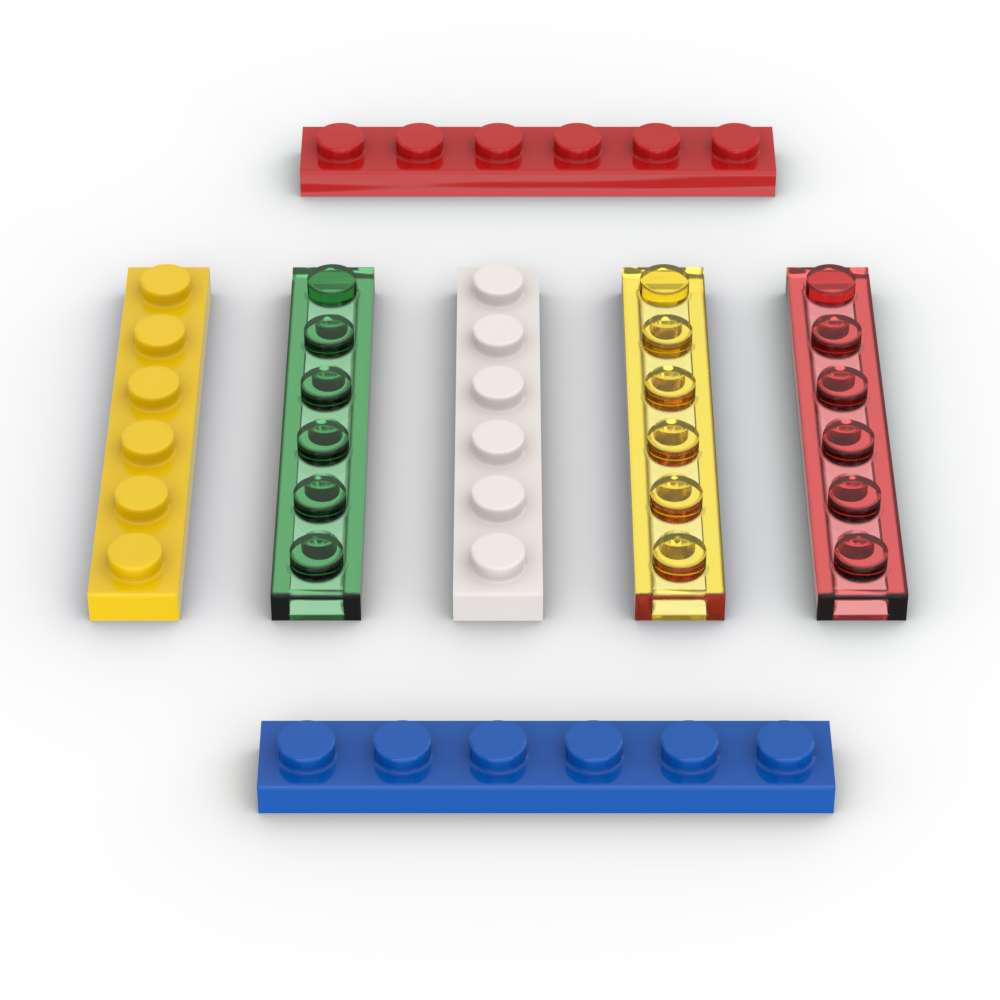 Tech Accessories Gifts - MOC 10 Buah Piring 3666 1X6