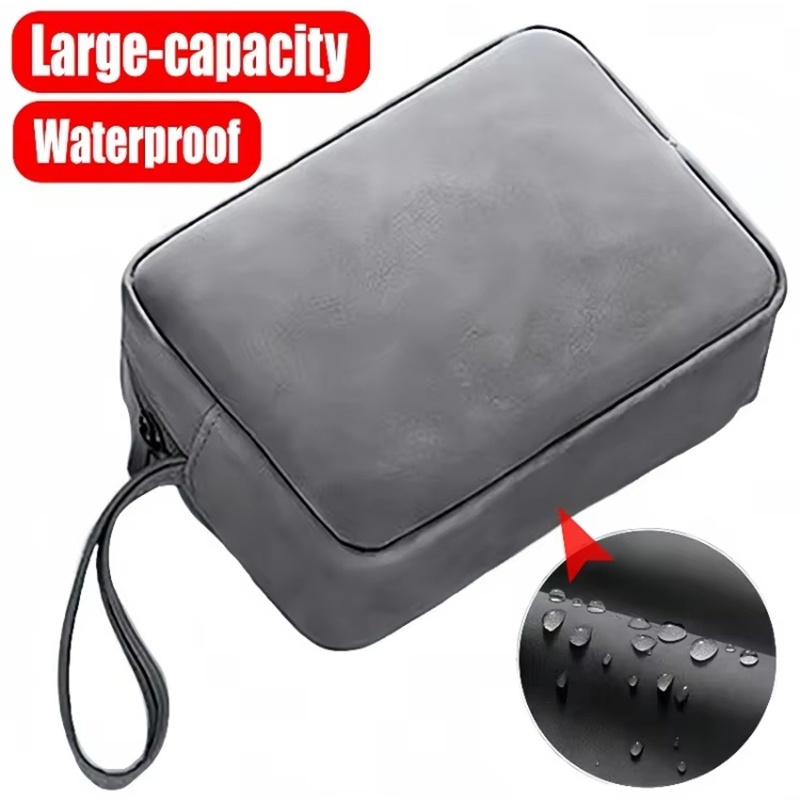 Travel Cable Organizer - Tas Earphone Portabel Tahan Air, Kantong