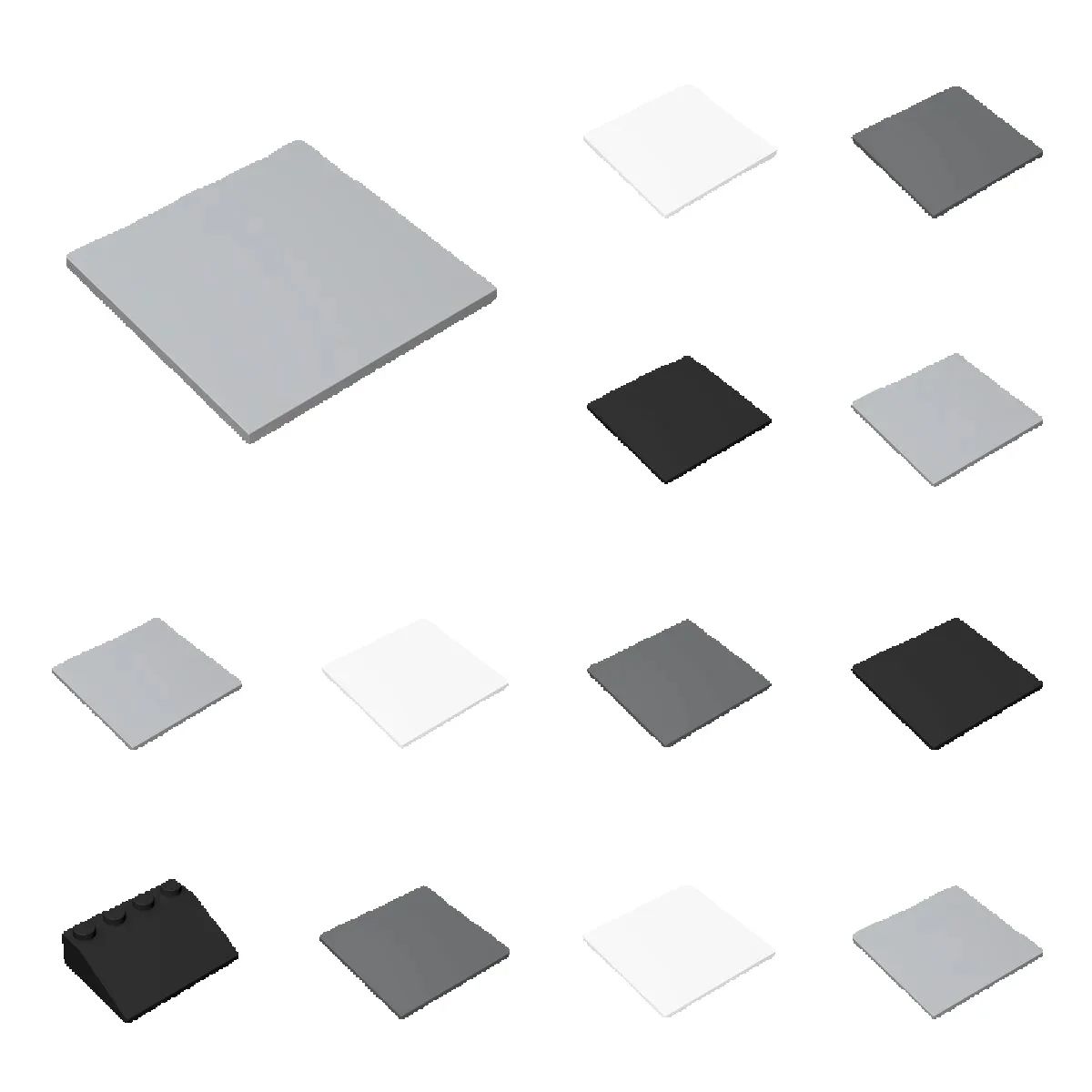 Tech Accessories Gifts - 10 Buah 10202 Ubin Datar 6X6