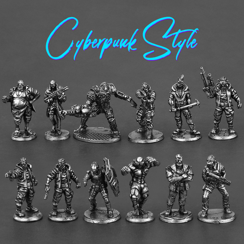 Tech Accessories Products - Teknologi Futuristik Gaya Cyberpunk Model Tentara