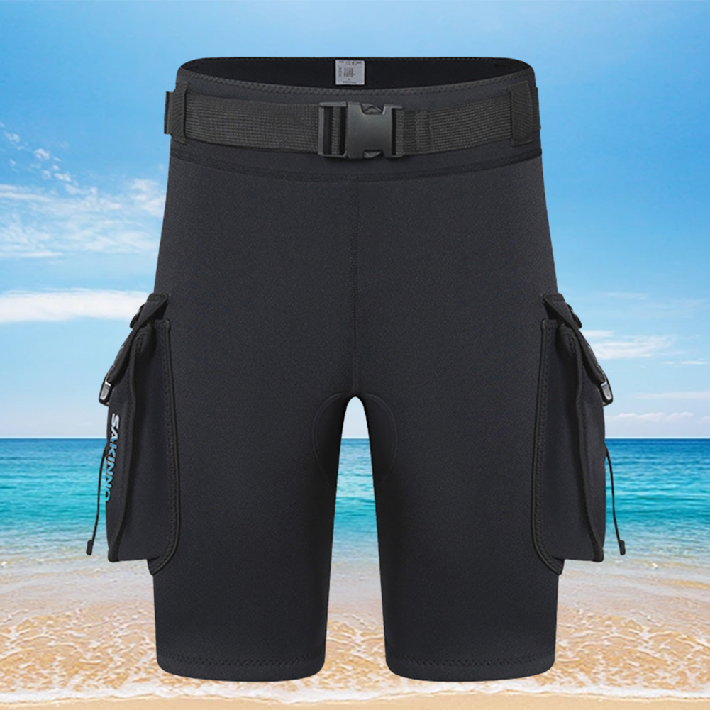 Tech Diving Accessories - Celana Pendek Wetsuit Neoprene 3mm dengan