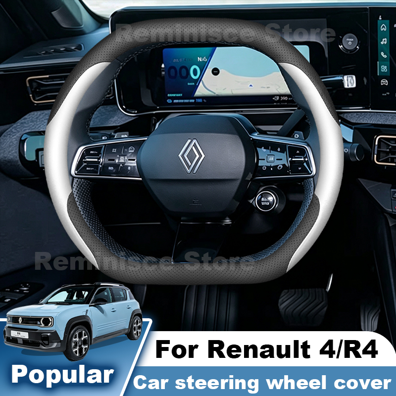 Tech Accessories Renault - Sarung Setir Mobil Kulit Untuk Renault