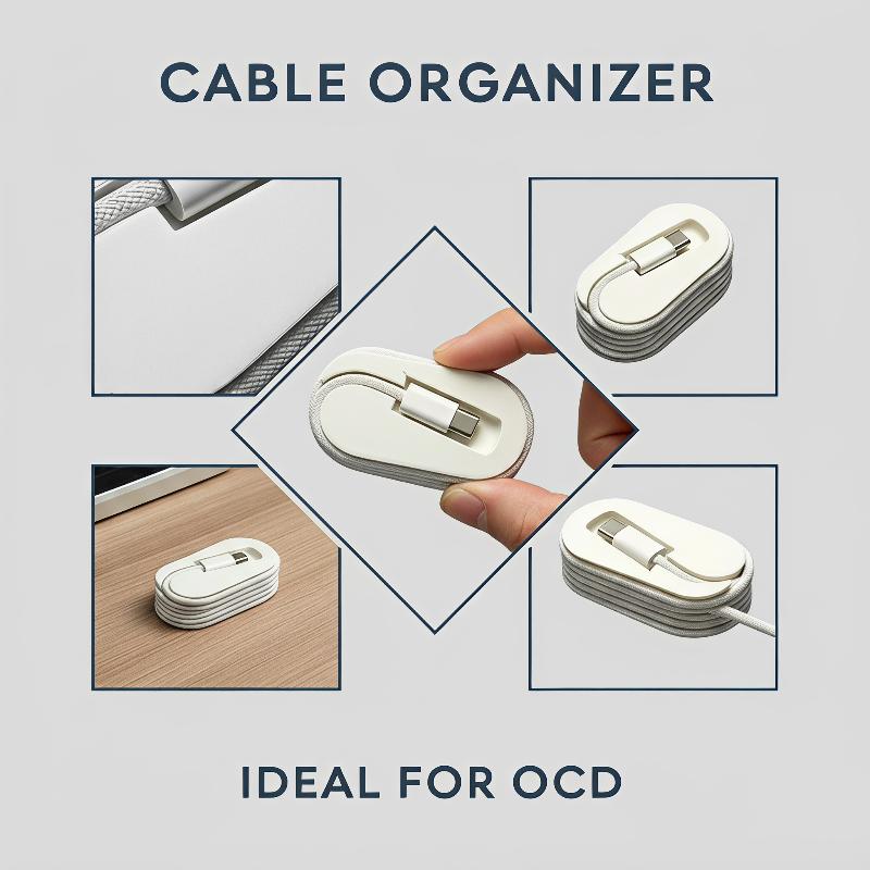 Travel Cable Organizer - Pengatur Kabel Portabel Baru, Pengatur Kabel
