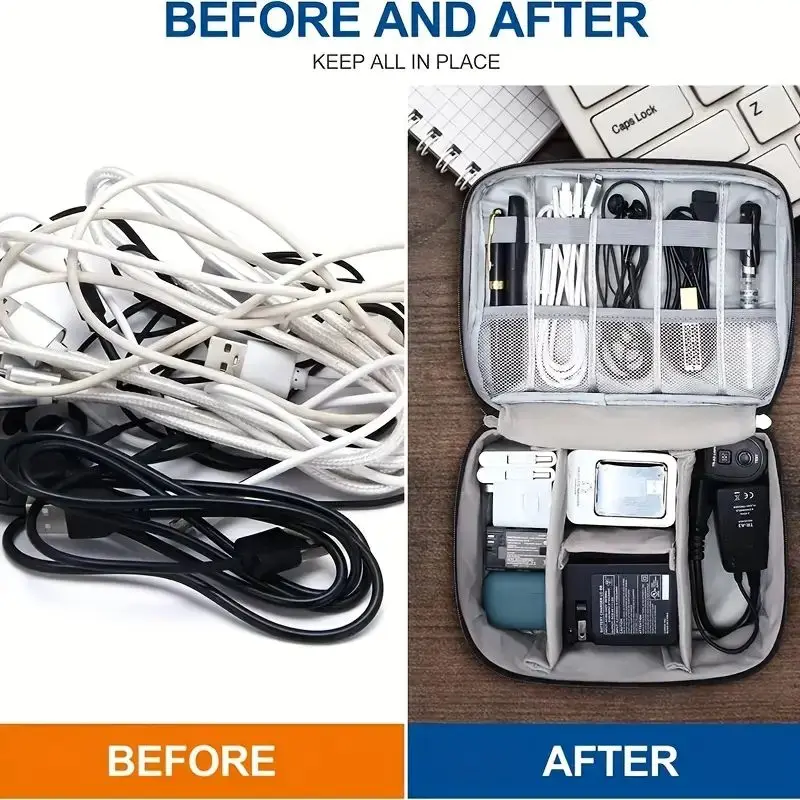 Kotak Organizer Teknologi Port - Tech Accessories Organizer Pouch ulasan dan harga