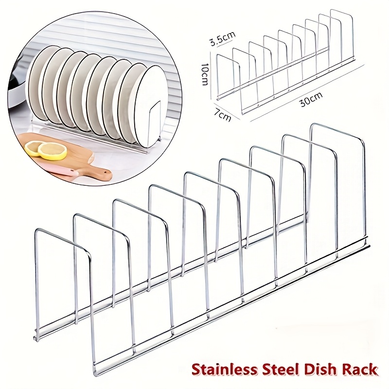 1 Buah Rak Piring Dapur Baja T - Tech Accessories Organizer ulasan dan harga