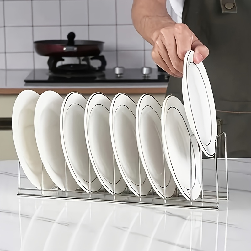 1 Buah Rak Piring Dapur Baja T - Tech Accessories Organizer ulasan dan harga