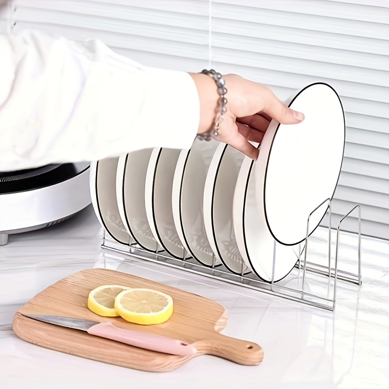 1 Buah Rak Piring Dapur Baja T - Tech Accessories Organizer ulasan dan harga