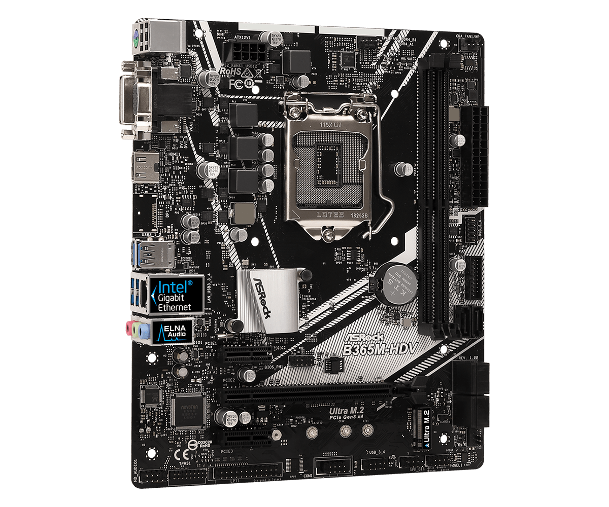 Papan Induk ASROCK B365M-HDV L - Intel Cpu Core I7 ulasan dan harga