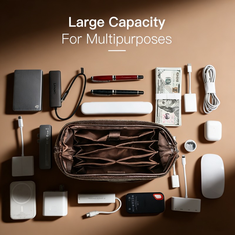 Tas Penyimpanan Vintage Berbah - Tech Accessories Organizer Pouch ulasan dan harga