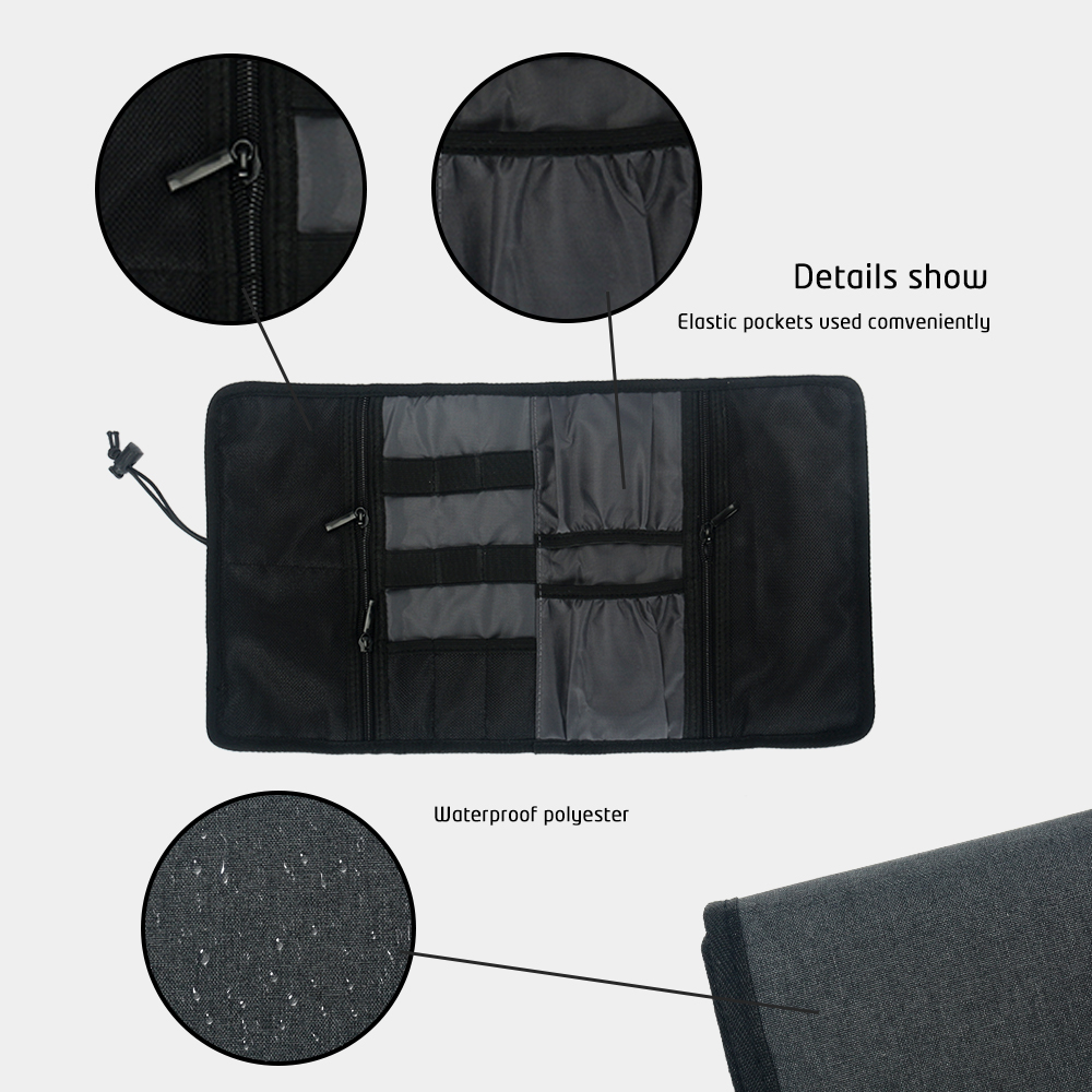 Tas Organizer Teknologi Tempat - Tech Accessories Organizer Pouch ulasan dan harga