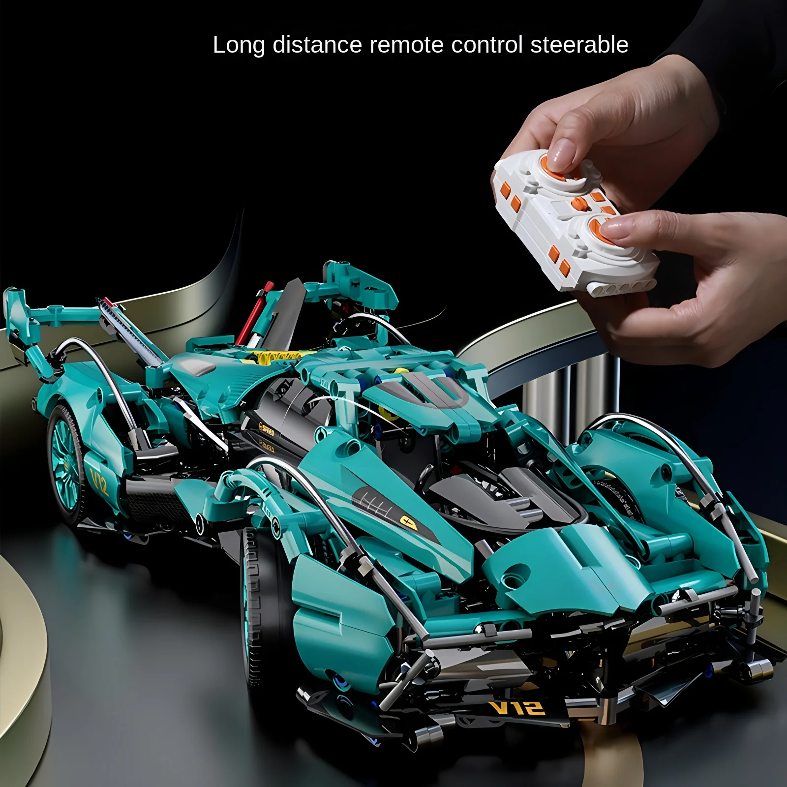 Biru V12 blok Roadster RC Tech - Tech Accessories Gifts ulasan dan harga