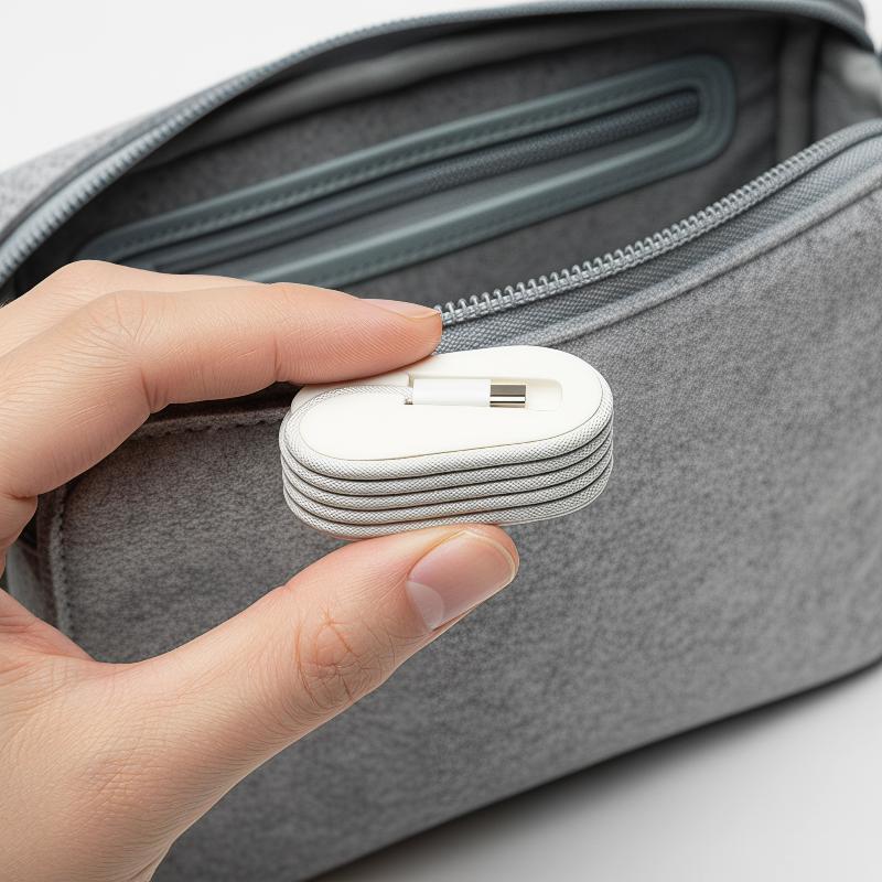 Pengatur Kabel Portabel Baru,  - Travel Cable Organizer ulasan dan harga