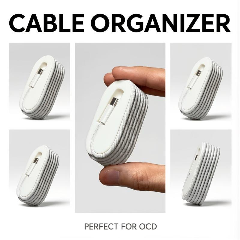 Pengatur Kabel Portabel Baru,  - Travel Cable Organizer ulasan dan harga