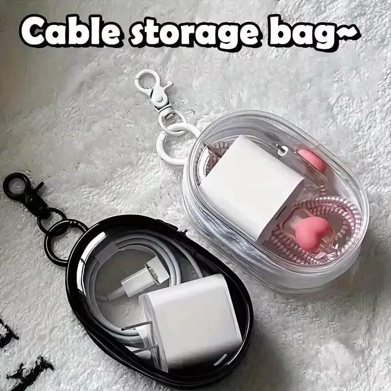 Tas Penyimpanan Mini Transpara - Travel Cable Organizer ulasan dan harga