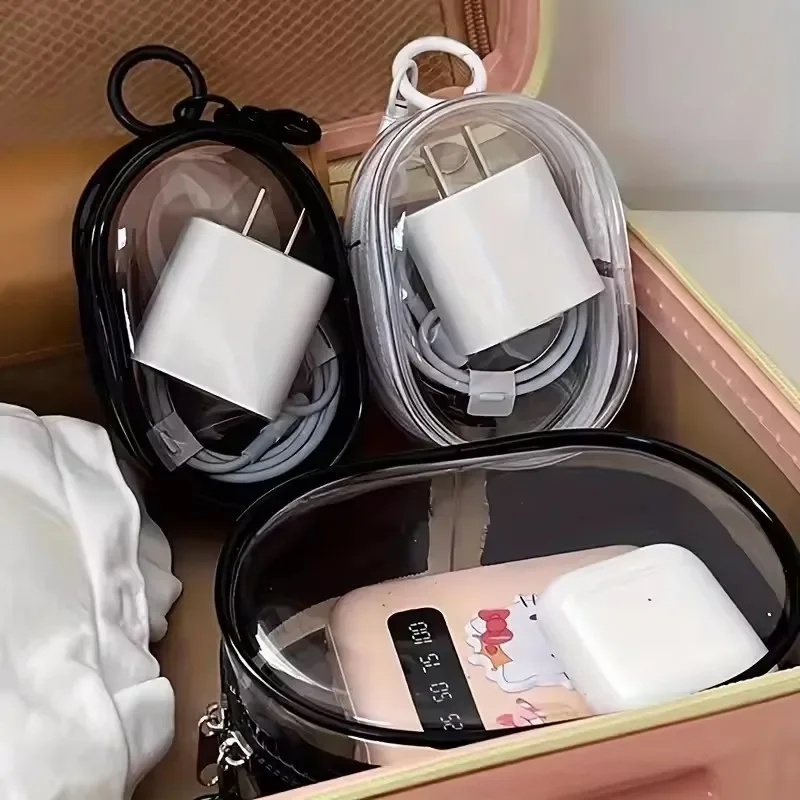 Tas Penyimpanan Mini Transpara - Travel Cable Organizer ulasan dan harga