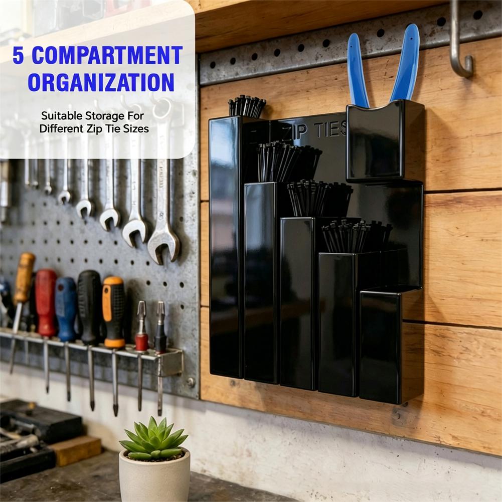 Rak Penyimpanan Kabel dengan 5 - Tech Accessories Holder ulasan dan harga