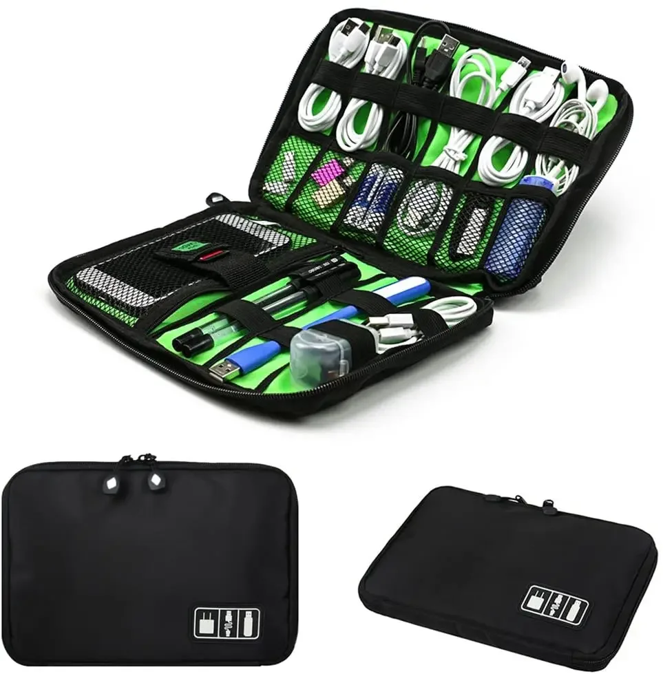 Tas Penyimpanan Pengatur Kabel - Travel Cable Organizer ulasan dan harga